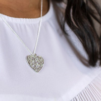 Filigree Heart Necklace