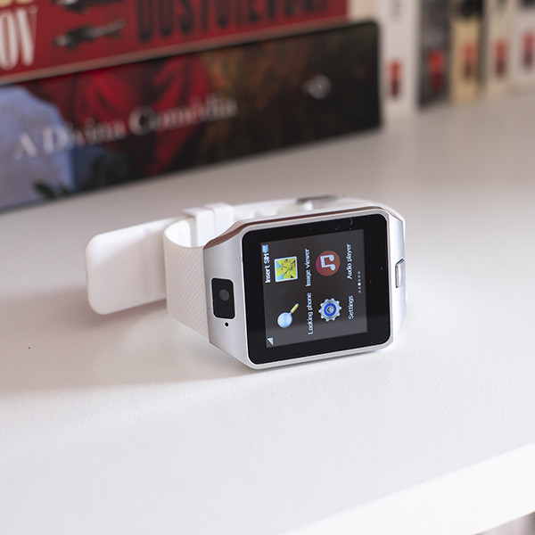 Smartwatch c/ Câmara e GSM Android e iOS