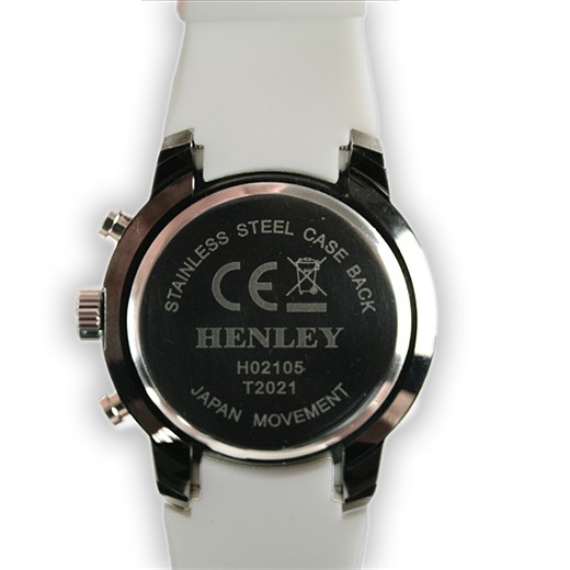 Relógio Henley Eye Preto / Branco