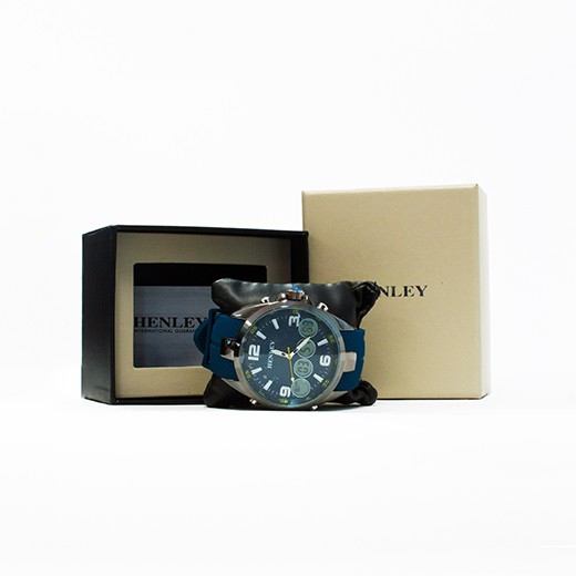 Relógio Henley Chrono Azul