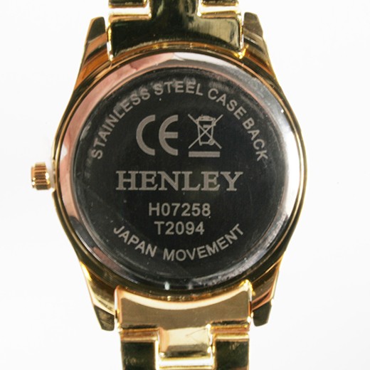 Relógio Henley Clássico Dourado