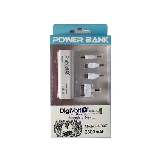 Carregador Portátil Powerbank DigiVolt+ 2800mAh