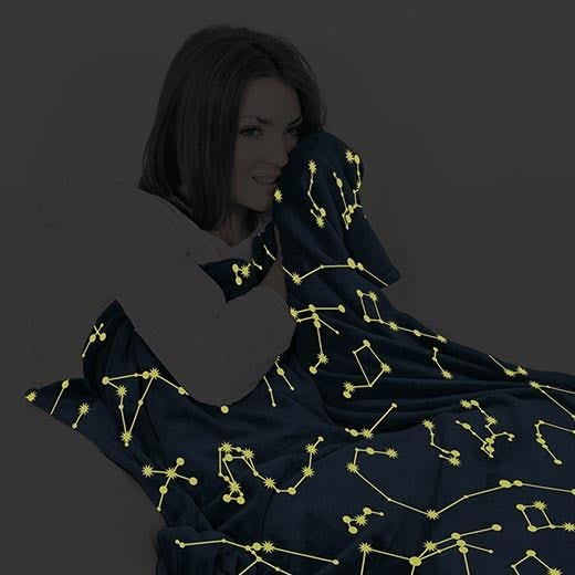 Kanguru Glow Sleeves Blankets Constellations