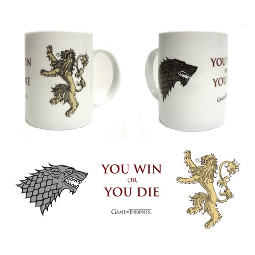 OUTLET Caneca You Win or You Die Game of Thrones