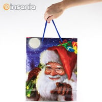 Bolsa de regalo de Navidad (26x32x10cm)
