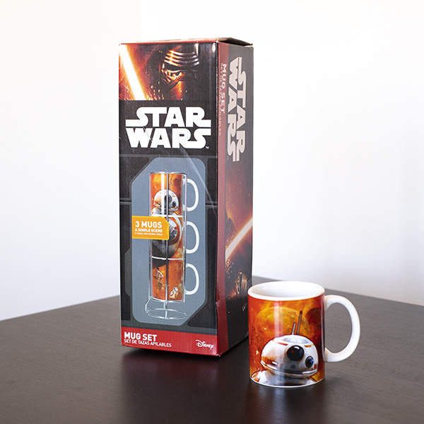  Conjunto de 3 tazas de Café BB-8 Star Wars
