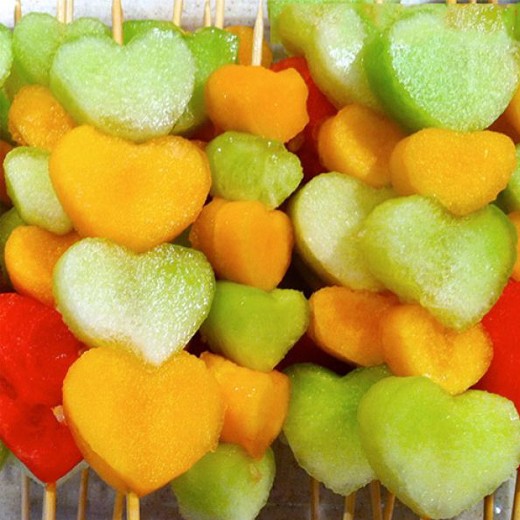 Cortador de Fruta em Formas Yummy Pop