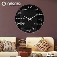 Math Wall Clock