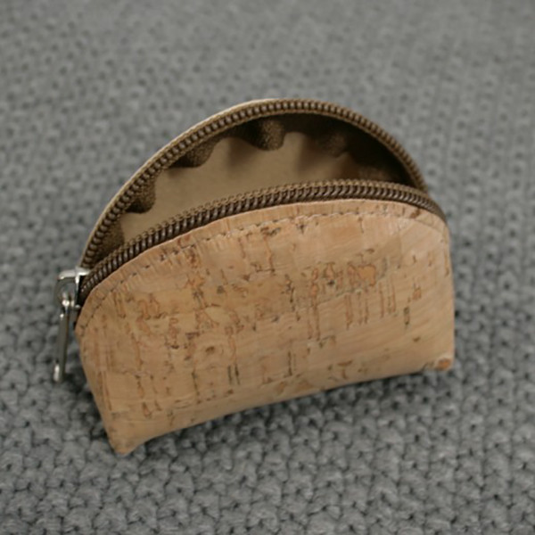 Cork Coin Purse with Pattern