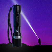 LED Tactical Flashlight with Zoom 50000W