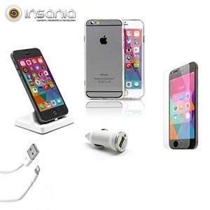 Pack Essencial iPhone  5/6/7/8 e Plus