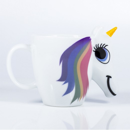 Rainbow Color Changing Unicorn Mug