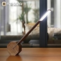 Candeeiro de Secretária Octagon One Castanho