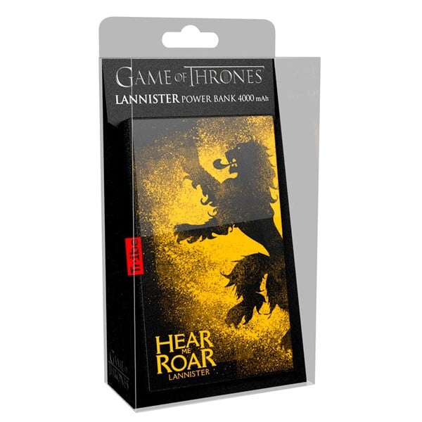 Tribe Deck Power Bank Game of Thrones Lannister 4000 mAh