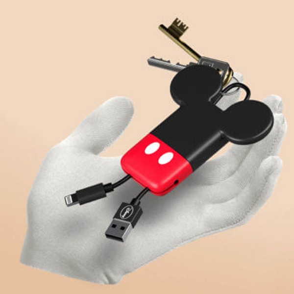 Disney Mickey USB Keyline Cable USB Lightning