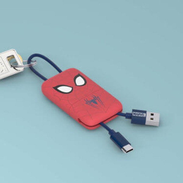 Cabo Keyline USB-Lightning Marvel Spiderman
