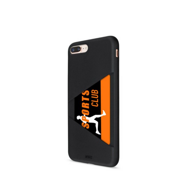 Capa Artwizz Card Case para iPhone 8/7 Plus Preta 