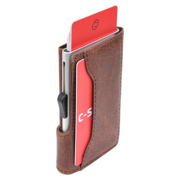 C-secure Ögon Card Holder Wallet Brown