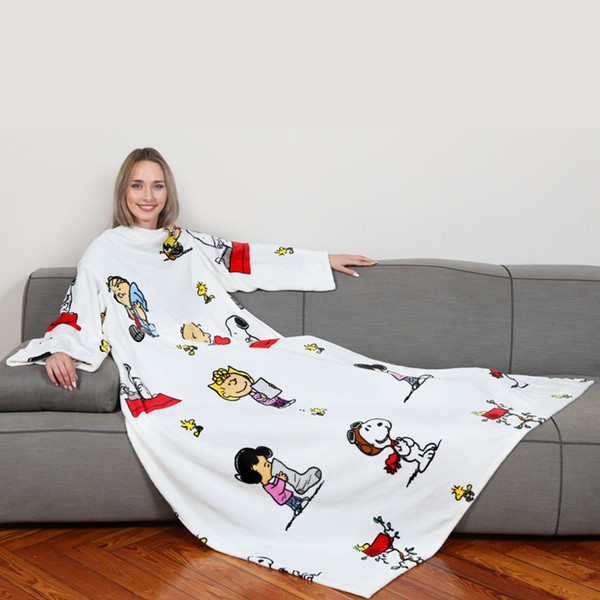 Blankets with Sleeves Kanguru Snoopy