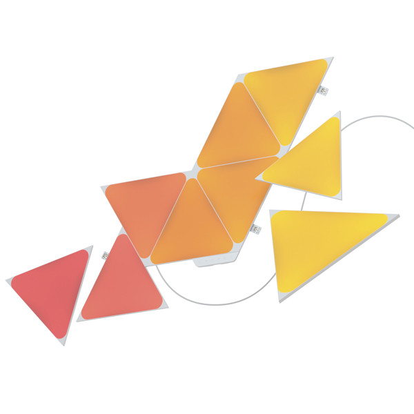 Painel de luz Nanoleaf Shapes Triangles Kit