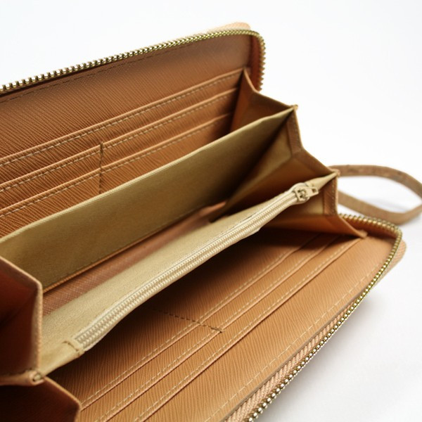 Wallet and Document Holder in Cork with Handle
