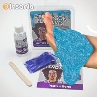 Kit para Fazer Slime Azul Glitter