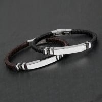 EQ Leather Man Bracelet