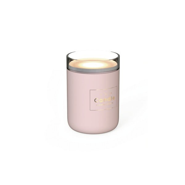 Humidificador Candle Light Qushini Rosa