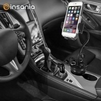 Suporte de Telemóvel para o Carro com Carregador USB Macally