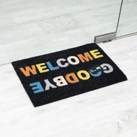 Tapete de Entrada Welcome - Goodbye