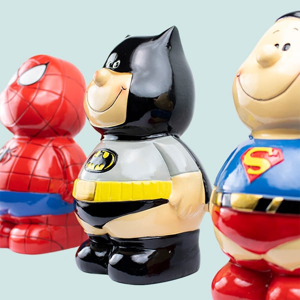 Super Heroes Piggy Bank