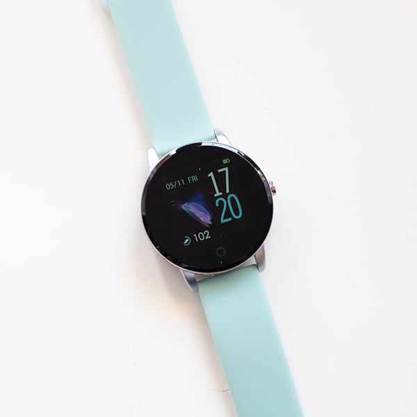 Azul turquesa - bracelete em silicone
