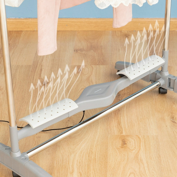 Foldable Electric Hanger 12 Bars with Airflow