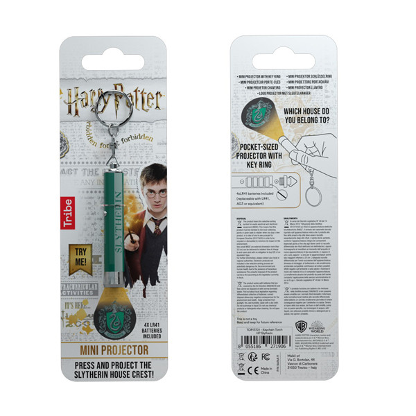 Tribe Porta-Chaves Mini Projetor Harry Potter Slytherin