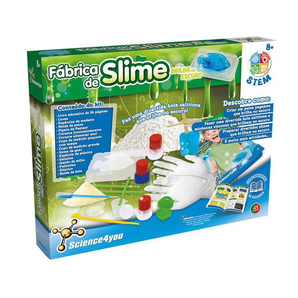 Slime Factory Glow in the Dark Science4you