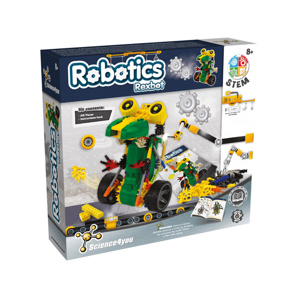 Robot Infantil - Robotics Rexbot, Brinquedo Robô para crianças - Jogo Robô  Infantil