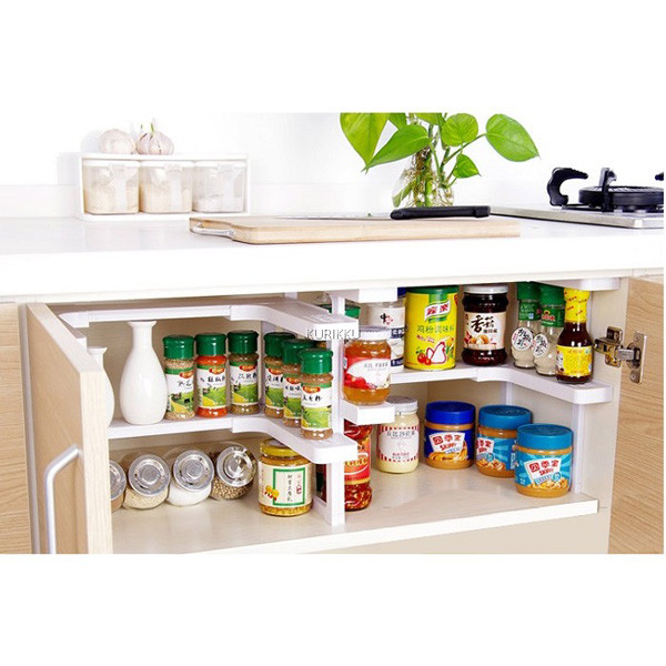 Spice Organizer Shelves (2 levels)