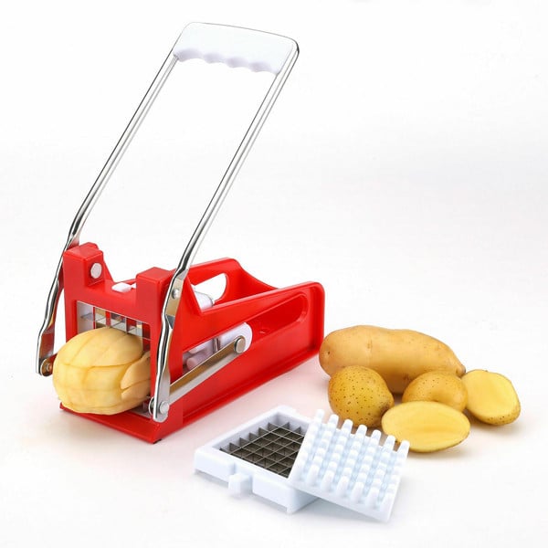 Cortador automático de patatas rojo Quttin - Entregas rápidas - Insania.es