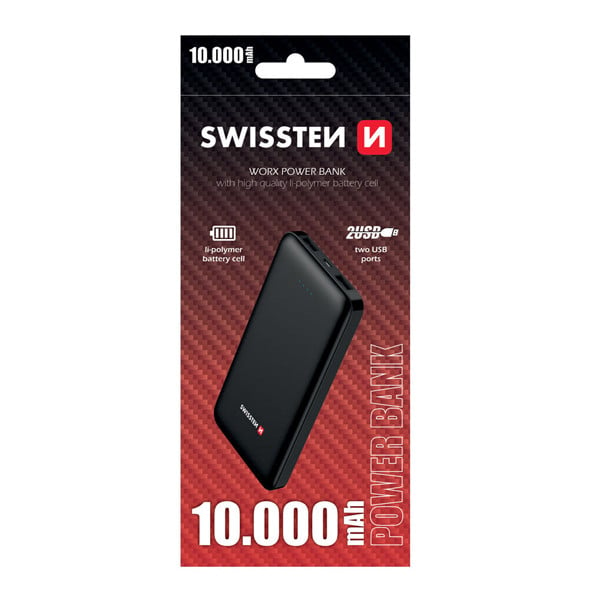 Powerbank Swissten Workx 10000 mAh