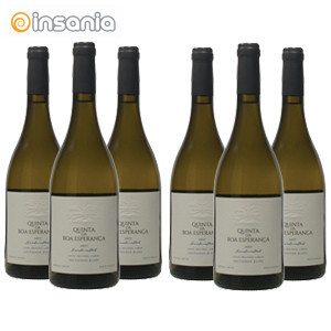 Caixa de 6 Garrafas de Vinho Quinta da Boa Esperança Sauvignon Blanc Branco 2017