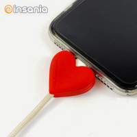 Mojipower Heart Cable Protector