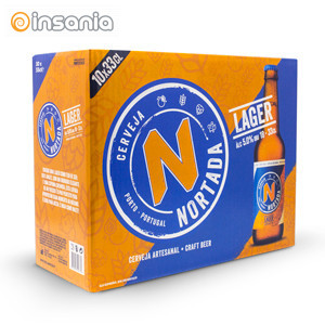 OUTLET Cerveja Nortada Lager (Pack 10)