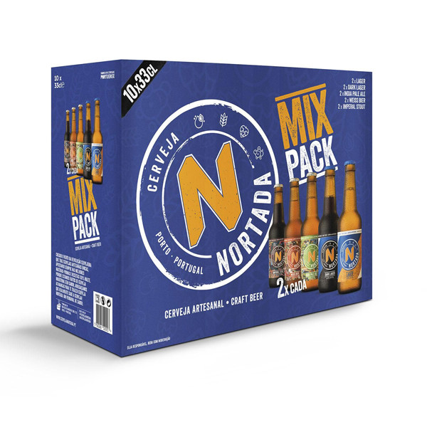 Cerveja Nortada Mix (Pack 10)