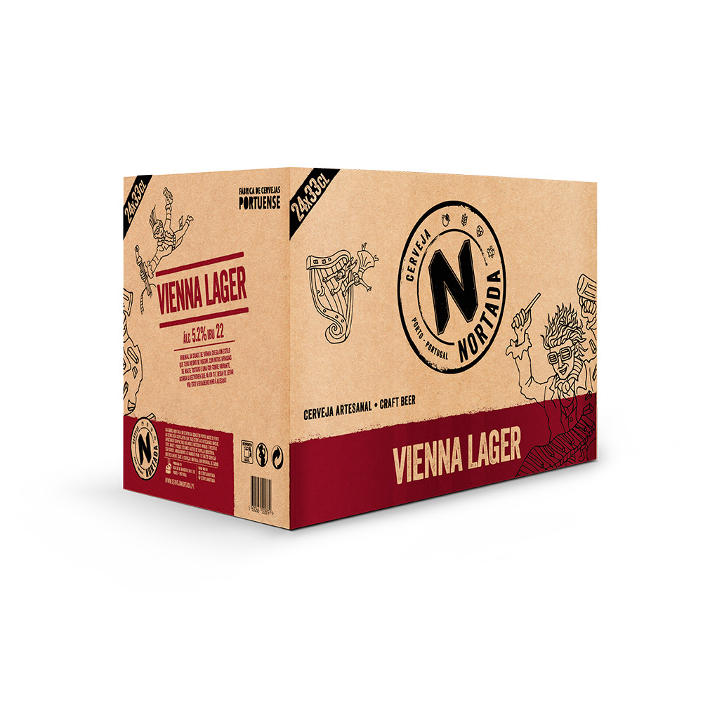 Cerveja Nortada Vienna Lager (Pack 24)