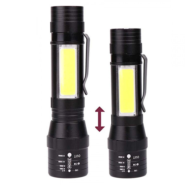 Mini Lanterna LED com Zoom