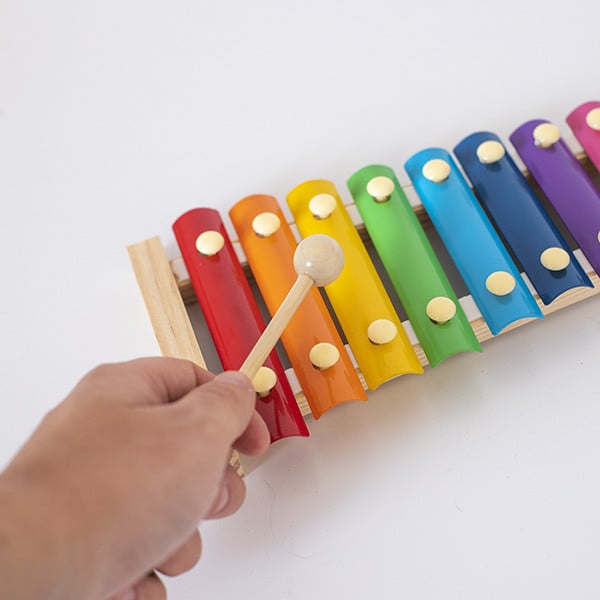 Colored Wood Xylophone