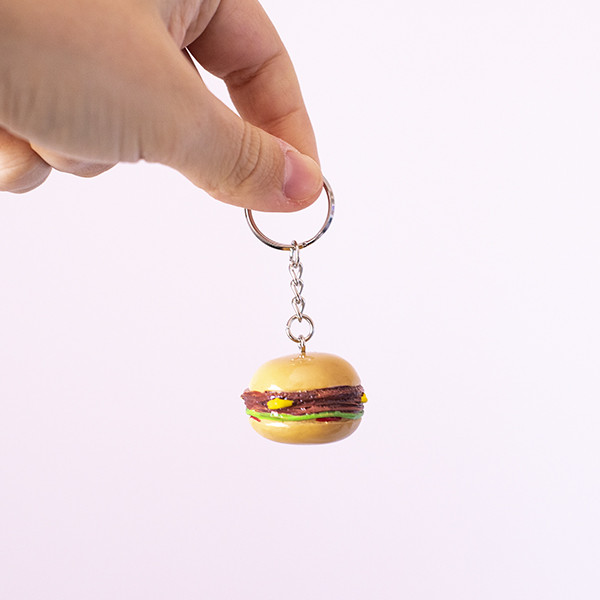 Fast Food Keychain