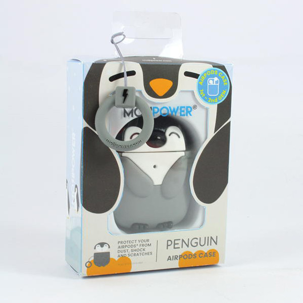 Capa para Apple Airpods Pinguim Mojipower