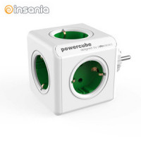 PowerCube Allocacoc Verde zócalo