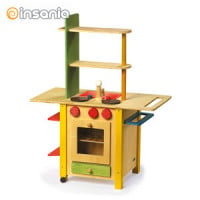 All in One Wooden Kitchen for Kids
